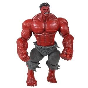 Marvel Select RED Hulk 10" Action Figure 2012 DST Diamond Select Comic Moveable